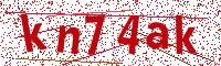 Captcha-afbeelding met een code van 6 tekens